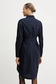 Odzież BOSS Orange sukienka bawełniana 50546132 granatowy