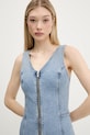 Karl Lagerfeld Jeans sukienka jeansowa niebieski A3W13016