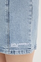 Karl Lagerfeld Jeans sukienka jeansowa A3W13016 niebieski