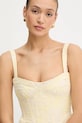 Bardot vestito giallo 59825DB2