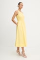 Oblečení Šaty Bardot 59879DB1 žlutá