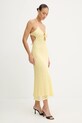 Bardot rochie 59904DB1 galben AW25