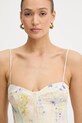 Bardot rochie galben 59910DB