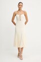 Bardot rochie 59928DB bej AW25
