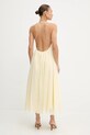 Îmbrăcăminte Bardot rochie 59963DB galben