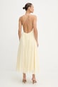 Abbigliamento Bardot vestito 59963DB giallo