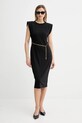 MICHAEL Michael Kors sukienka MT5831SH6J czarny AW25