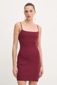 MICHAEL Michael Kors sukienka z elastanem bordowy MT5833Z33D
