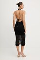 Guess sukienka bawełniana MONYCA W5YK0E.Z2YL1 czarny AW25