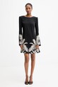 Obleka Guess ANGELE W5YK10.WHCU2 črna AW25