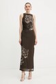 Guess sukienka PENELOPE W5YK19.KCZC2 zielony AW25