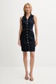 Guess sukienka jeansowa DESTINY W5YK24.D5PW1 granatowy AW25