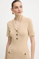 Guess sukienka FELICITY beżowy W5YK29.Z0130