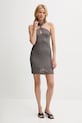 Šaty Guess MINKA W5YK34.Z24F0 hnědá AW25
