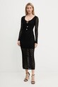 Guess sukienka ALBA W5YK85.Z0010 czarny AW25