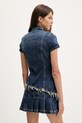Odzież Guess Originals sukienka jeansowa W5YK71.D4H1D niebieski
