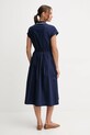 Одежда Хлопковое платье United Colors of Benetton 49WNDV0BV тёмно-синий