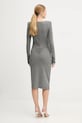 Oblečenie Šaty s prímesou vlny Pinko 106126.A2ZU sivá