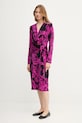 Odzież Joseph Ribkoff sukienka 253282 fioletowy
