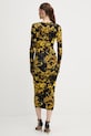 Odzież Versace Jeans Couture sukienka 79HAO920.JS500 czarny
