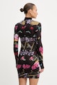 Odzież Versace Jeans Couture sukienka 79HAO971.JS519 czarny