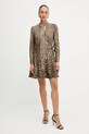 Marciano Guess sukienka ALANIS 5YGK28.7298A brązowy AW25