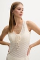 Odjeća Pamučna haljina za plažu women'secret 5549937 bež