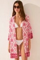 women'secret sukienka plażowa bordowy 4929179