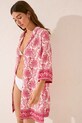 women'secret sukienka plażowa 4929179 bordowy AW25