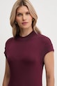 Armani Exchange rochie burgundia XW000764.AF10352