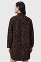 Бавовняна сукня AllSaints FAYE W007DD коричневий