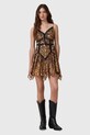 AllSaints rochie ZIA W095DC