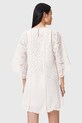AllSaints sukienka bawełniana LUCI biały W138DC