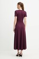 Oblečení Šaty Victoria Beckham 1325JDR006476A burgundské