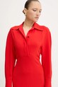 Victoria Beckham sukienka czerwony 1325WDR006598A