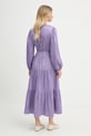 Pepe Jeans sukienka PL953760 fioletowy AW25