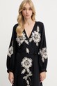 Forte Forte sukienka z wełną granatowy 14040.my.dress