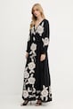 Forte Forte vestito in lana 14040.my.dress nero AW25