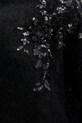 Blugirl Blumarine sukienka z domieszką wełny RF5151.MS037 czarny