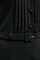 Blugirl Blumarine sukienka z dodatkiem wełny RF5244.T207A czarny