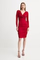 Fracomina rochie FQ25WD2009W62601 rosu AW25