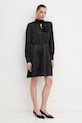 Fracomina rochie FR25WD1018W41101 negru AW25