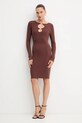 Fracomina rochie FS25WD5010K501Q7 maro AW25