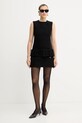 Patou sukienka wełniana DR2060232 czarny AW25