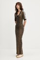 adidas Originals sukienka Maxi Dress JW2773 zielony AW25