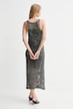 Odzież Diesel sukienka bawełniana MAEVE-UTLT A18534.0HGBA szary