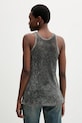 Îmbrăcăminte Diesel top din bumbac ILENIA-UTLT A19573.0HGBA gri