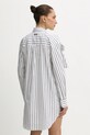 Îmbrăcăminte MSGM rochie din bumbac 3941MDA14X.257630 alb
