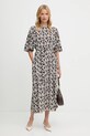 Îmbrăcăminte Weekend Max Mara rochie de matase VARESE 2525226051600 maro