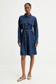 Rifľové šaty Weekend Max Mara BALENIO 2525226081600 tmavomodrá AW25